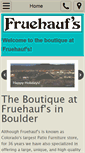 Mobile Screenshot of boutiqueatfruehaufs.com