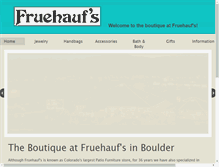 Tablet Screenshot of boutiqueatfruehaufs.com